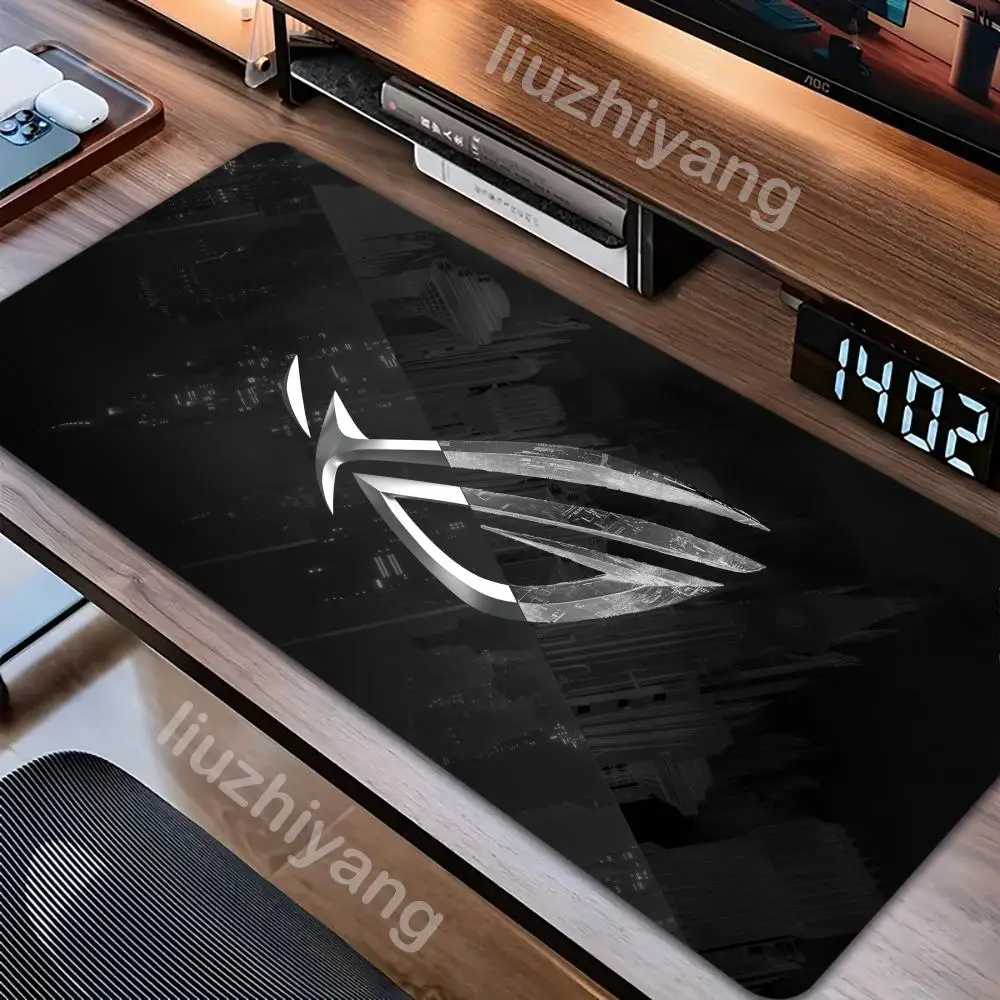 

ROG Demon's Eye Mouse Pad Large Computer Office Game Table Mat XXL Rubber Anti-slip Stitch Edge Keyboard Mats Washable Desk Pads