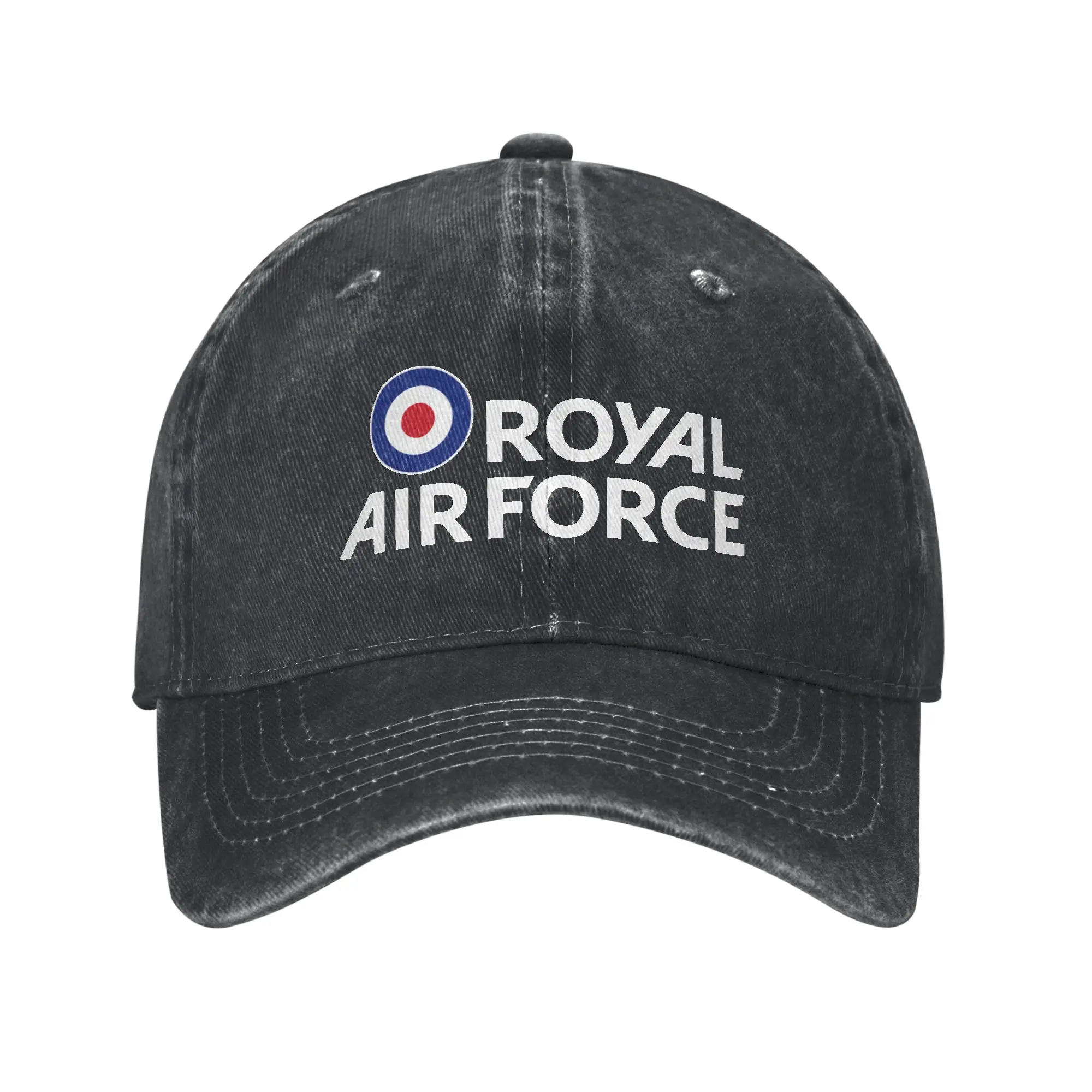 Fashion TARGETMARK ROYAL AIR FORCE-WHITE- baseball cap  American Retro Sun Cap