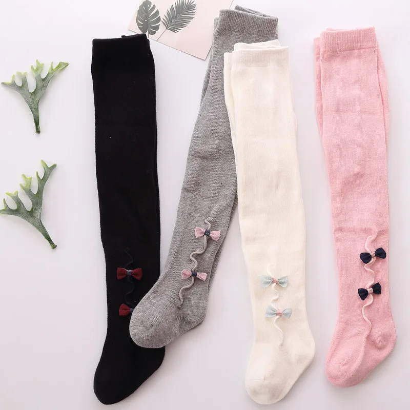 Collants à nœud papillon pour bébés filles, leggings pour enfants, pantalons pour tout-petits, collants pour enfants, vêtements de princesse, printemps, automne, 2024