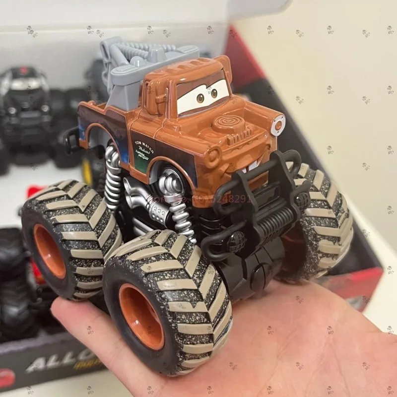 1-4 Stück Disney Pixar Cars Geländewagen Pullback Cars 4 Stück/Set Lightning Mcqueen Legierung Auto Modell Set Kinder Geburtstagsgeschenk Spielzeug