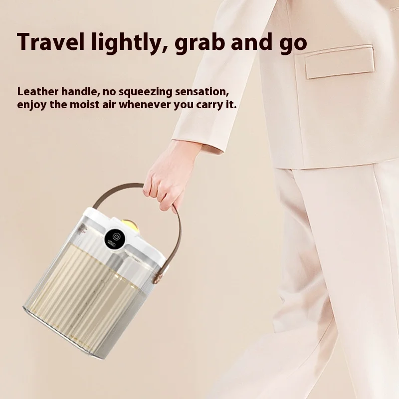 Dual Nozzle New Humidifier Mute Bedroom Portable Large Capacity Air Humidifier USB Spray With Cover