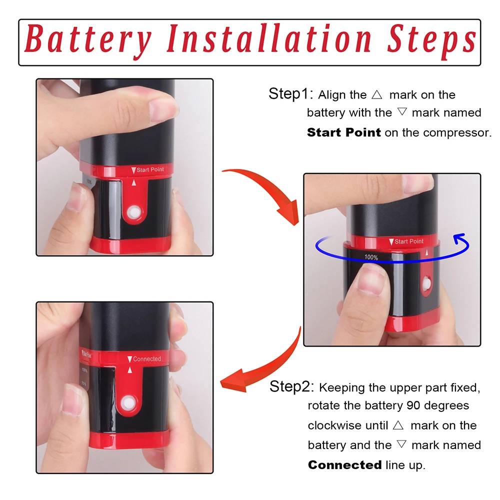 Imagem -02 - Auto Start-stop Airbrush Compressor Kit Modelo Spray Pen Substituir a Bateria Cosméticos de Beleza Salão de Maquiagem Tatuagem Temporária