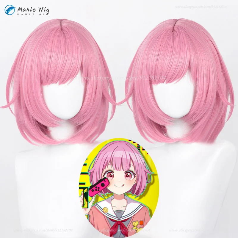 

34cm Ootori Emu Cosplay Wig Anime Cosplay Emu Wigs Heat Resistant Synthetic Hair Wigs + Wig Cap