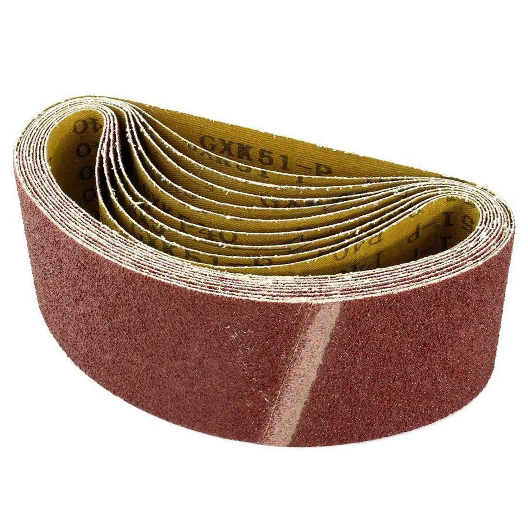 ABGE-3 X 21Inch Sanding Belts   240 Grit Aluminum Oxide Sanding Belt   Premium Sandpaper For Portable Belt Sander – 20 Pack