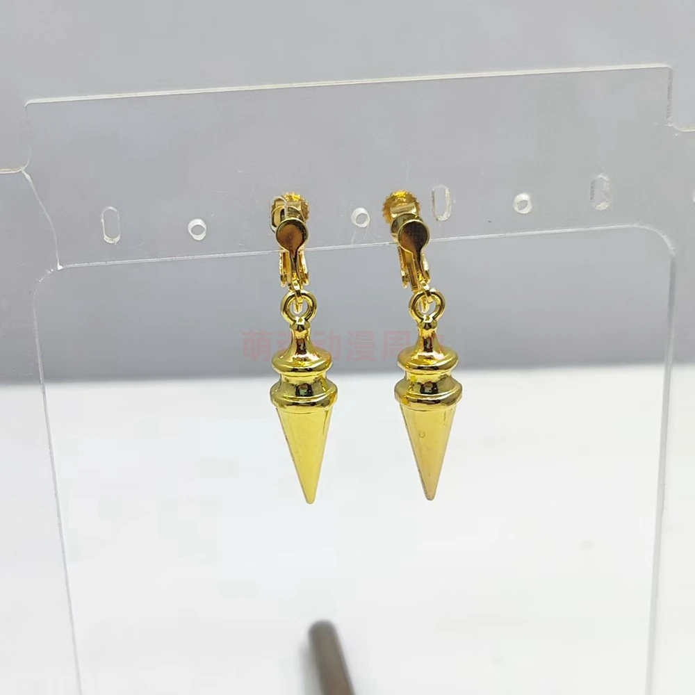 Spy Family Yor Forger Cosplay Zinc Alloy Pendant Earrings Cosplay Accessories