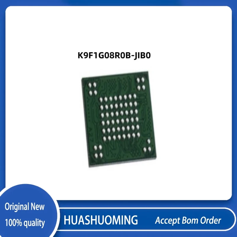 NeW 5pcs/lot   K9F1G08R0B-JIB0 K9F1G08R0B K9F1G08 K9F1G08ROB-JIBO  BGA63
