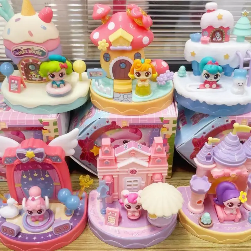 

В наличии, натуральная ловушка Teenieping, волшебная вечеринка, красочная сборная модель, мультяшная игрушка, украшение принцессы, милая игрушка, подарок на праздник для девочек