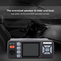 Car Mobile Radio Car Walkie Talkie Mini Mobile Radio Mini Car Walkie Talkie Mobile Radio Dual band 400-470MHz For BAOJIE BJ-318