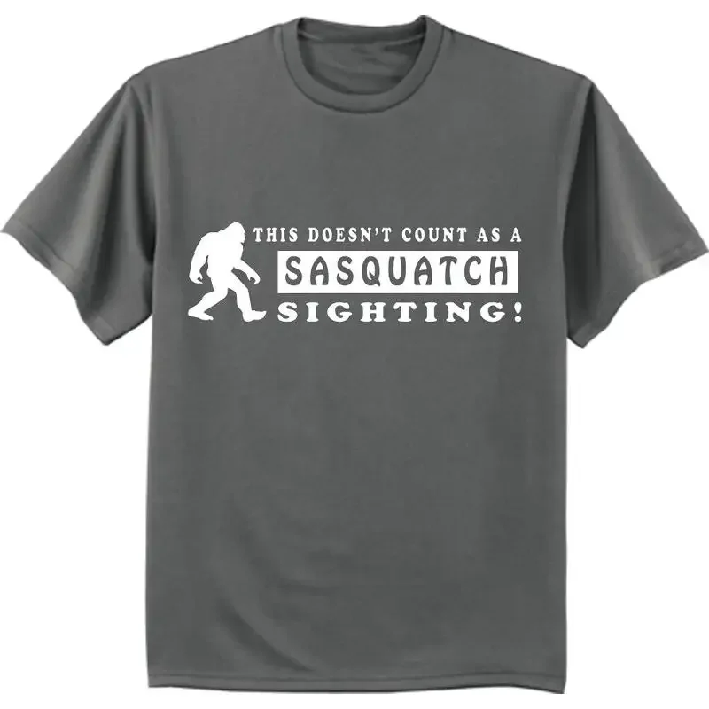 Big And Tall T Shirt Funny Saying Sasquatch Decal Tee King Size Mens Bigmen