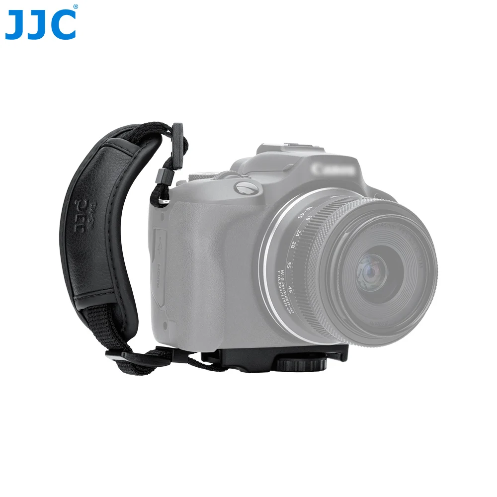 JJC كاميرا بو الجلود شريط للرسغ لكاميرا DSLR بدون مرآة صالح كانون EOS R50 V EOS R50 EOS R100 EOS M50 مارك II EOS M50