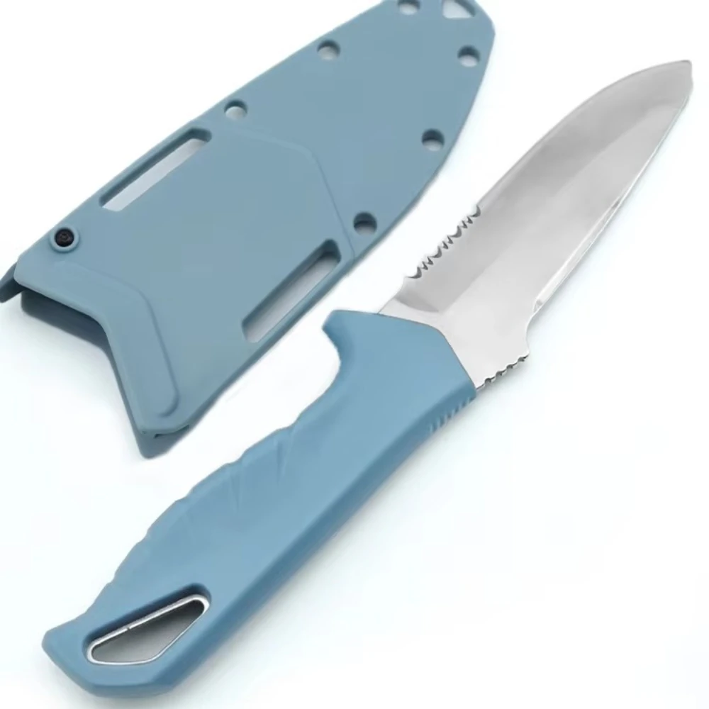 

18040, нож с фиксированным лезвием, нейлоновое волокно, открытый отдых, альпинизм, треккинг, барбекю, портативное необходимое оборудование для рыбалки