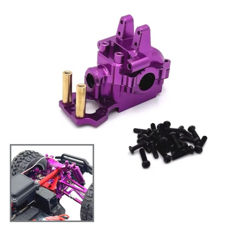 

Металлическая алюминиевая передняя крышка коробки передач для MJX 1/14 14301 14302 14303 14209 14210, детали для обновления радиоуправляемого автомобиля