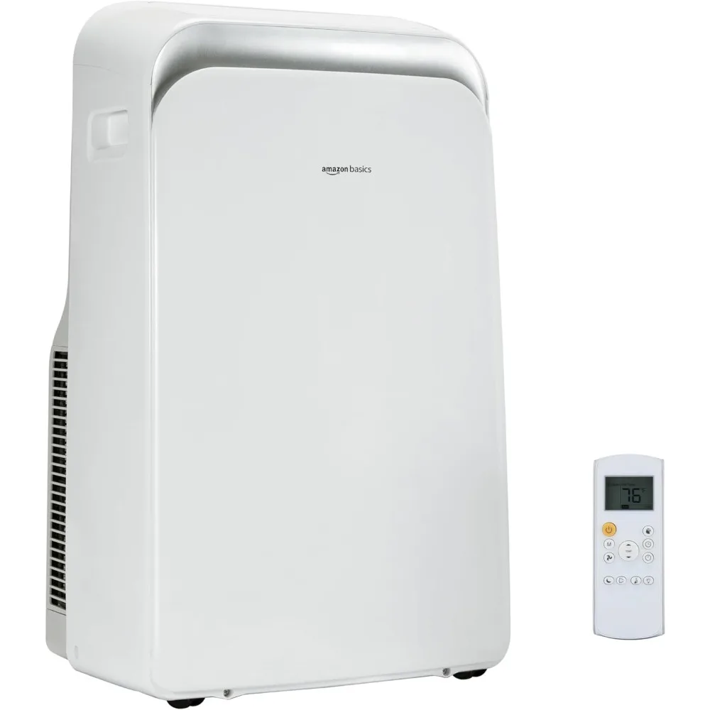 Portable AC (Air Conditioner) with Heat Pump, Dual Purpose (Cool and Warm), Cools 550 Square Feet, With Remote Control and Timer