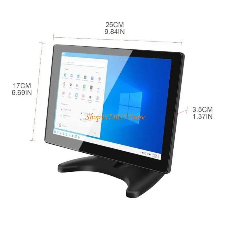 K1AA 10.1 بوصة 1280 × 800 عرض كامل الملاك مقاومة الصناعية للمس كمبيوتر شخصي لوحة محمولة ميني كل شيء في جهاز كمبيوتر واحد