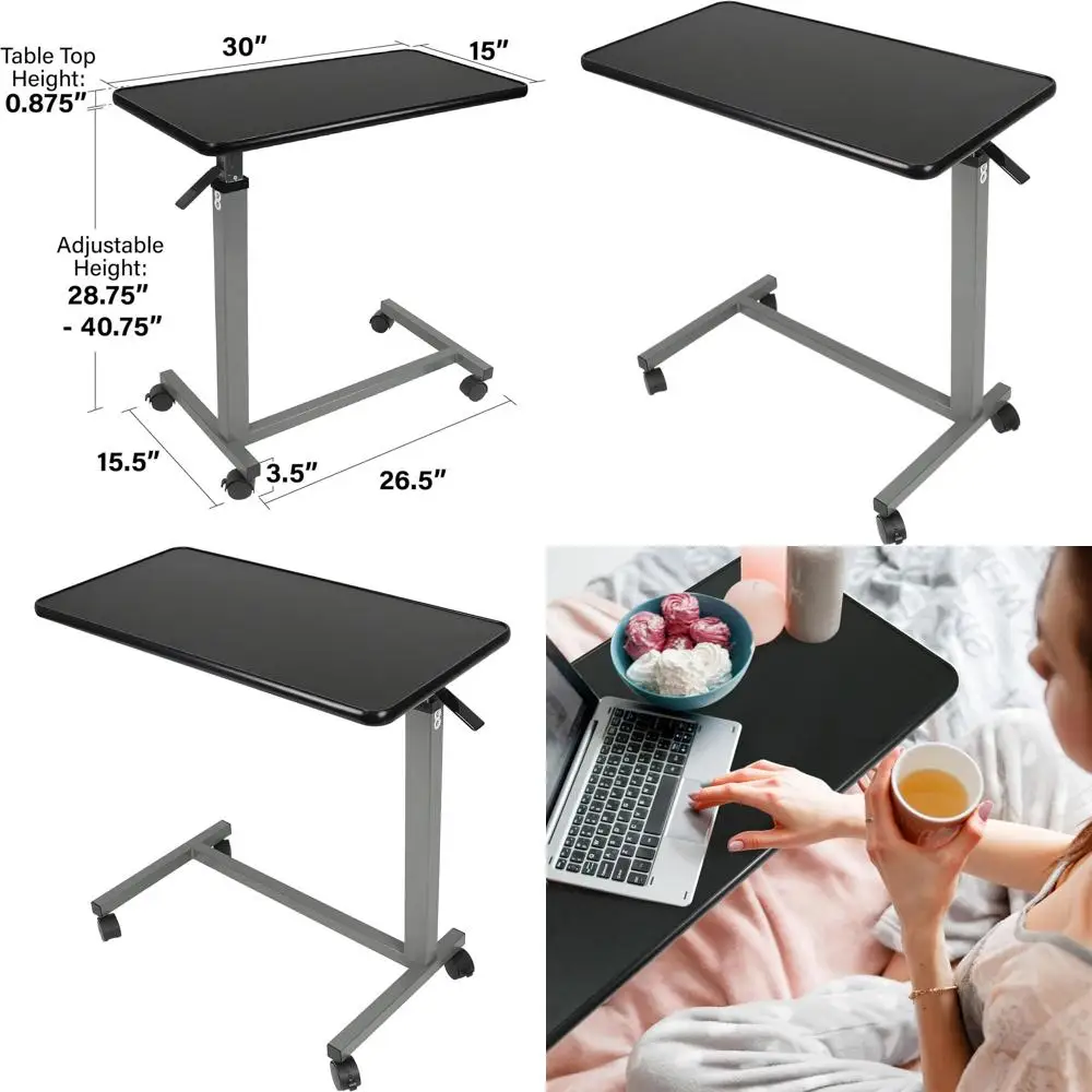 

Медицинский столик на колесиках для регулируемого использования в больницах и домах