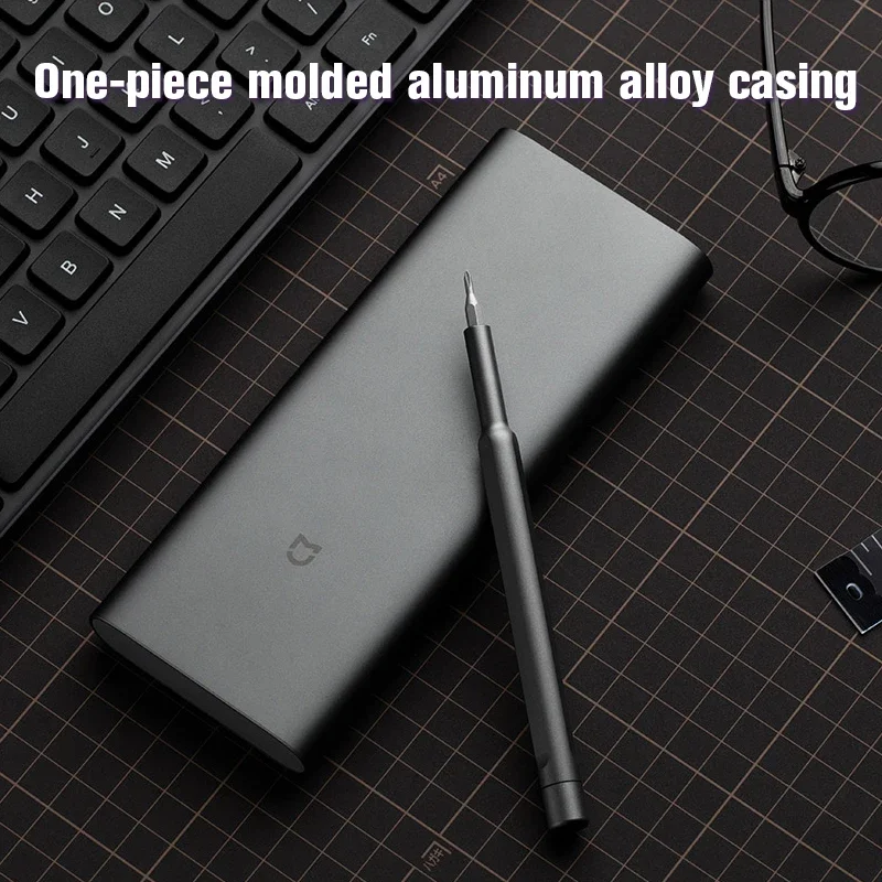 Imagem -03 - Xiaomi-conjunto de Chave de Fenda Acabamento Multifuncional Xiaomi Manutenção Doméstica Ferramenta de Desmontagem Cross-club Absorção Magnética
