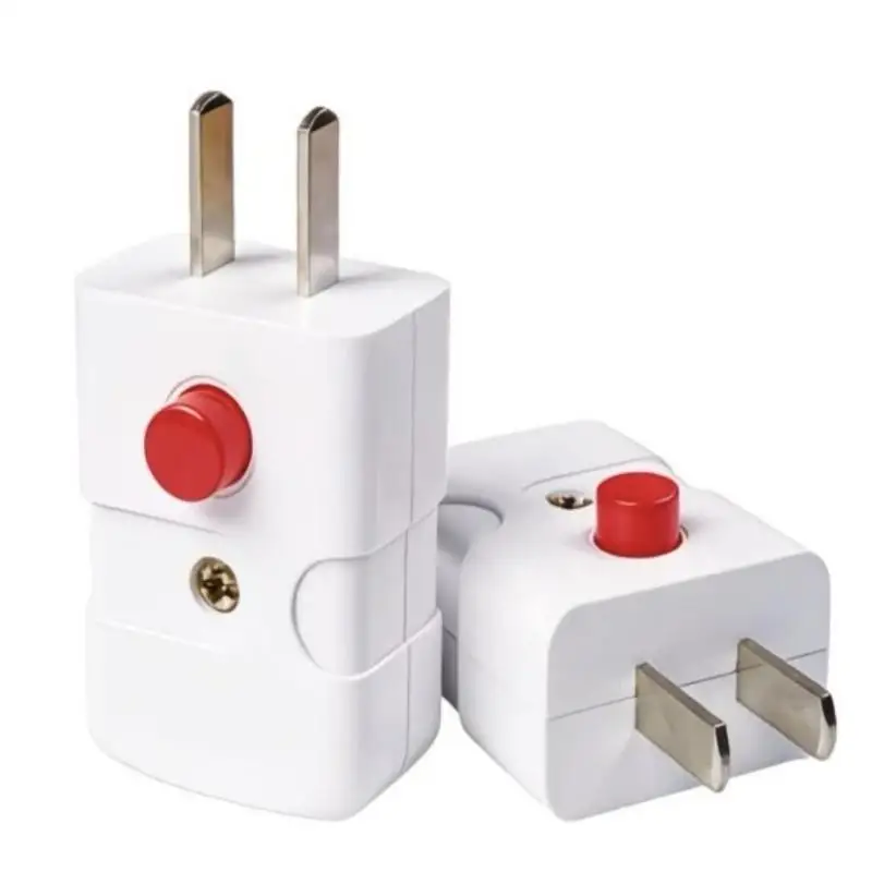 Electric Power Plug With On Off Switch And Thick Pure Copper Pins 10A 250V For Home Office Daily Use