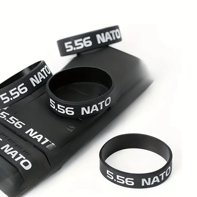 

6pcs The Magazine Marking Uses 5.56 Marking Rubber Ring Accessories Are Easy To Identify Hunting Accessories