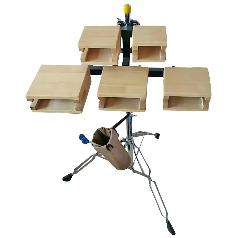 Symphony Orchestra Folk Music Percussion Bass Clapper Rack Jazz Drum Plastic Cowbell Play Musical Musical Musical Muyu