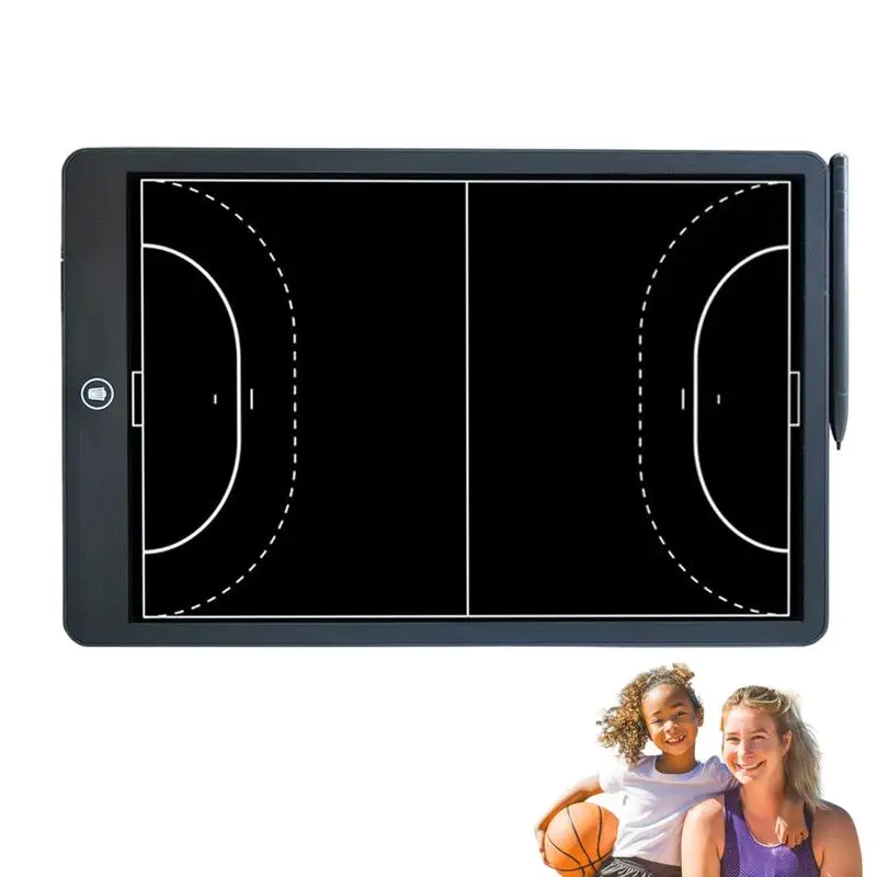 

LCD Drawing Tablet 16Inch LCD Writing Pad Basketball Coaching Board Strategy LCD Writing Tablet Soccer Coaches Clipboard