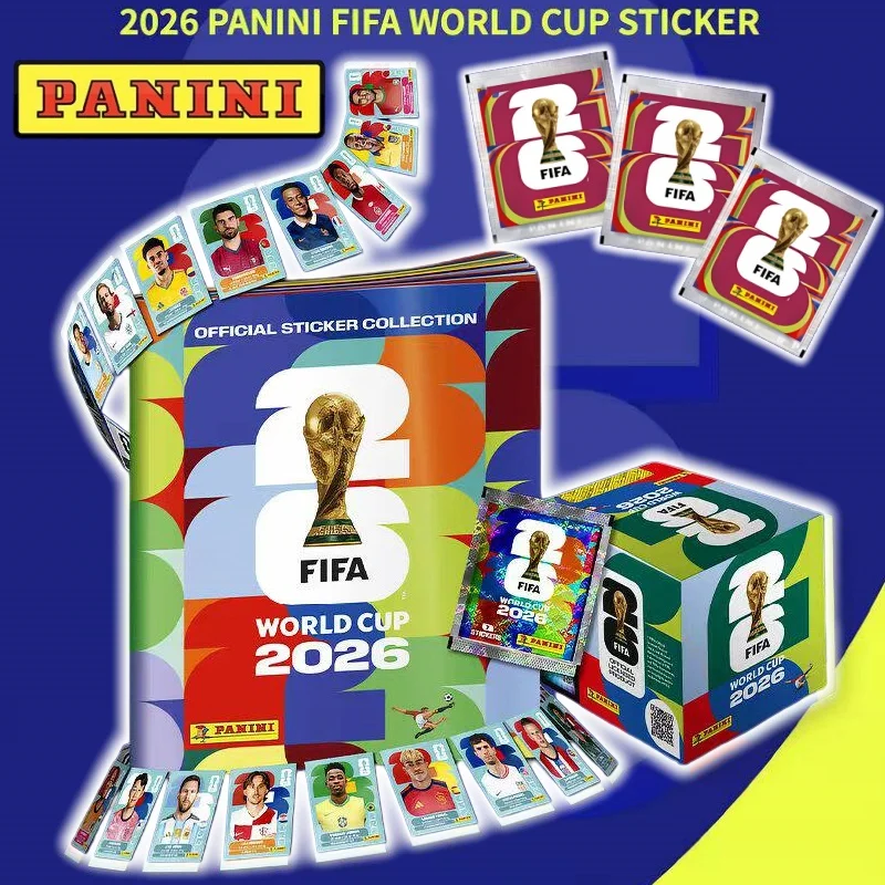 Panini Original de la Copa Mundial FIFA 2026 ™   Álbum de Colección de Pegatinas Oficiales, Set de Pegatinas de Estrellas de Fútbol, Regalo