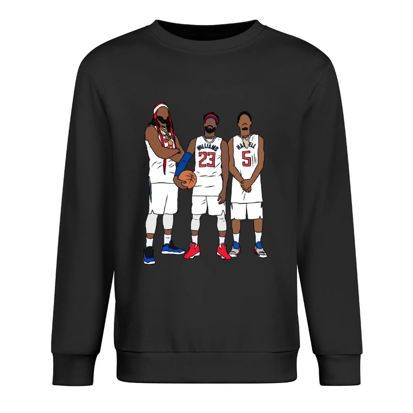 

Trez, Pat Bev, & Lou Will Pullover korean clothes korean autumn clothes men's clothing hooded sweatshirt