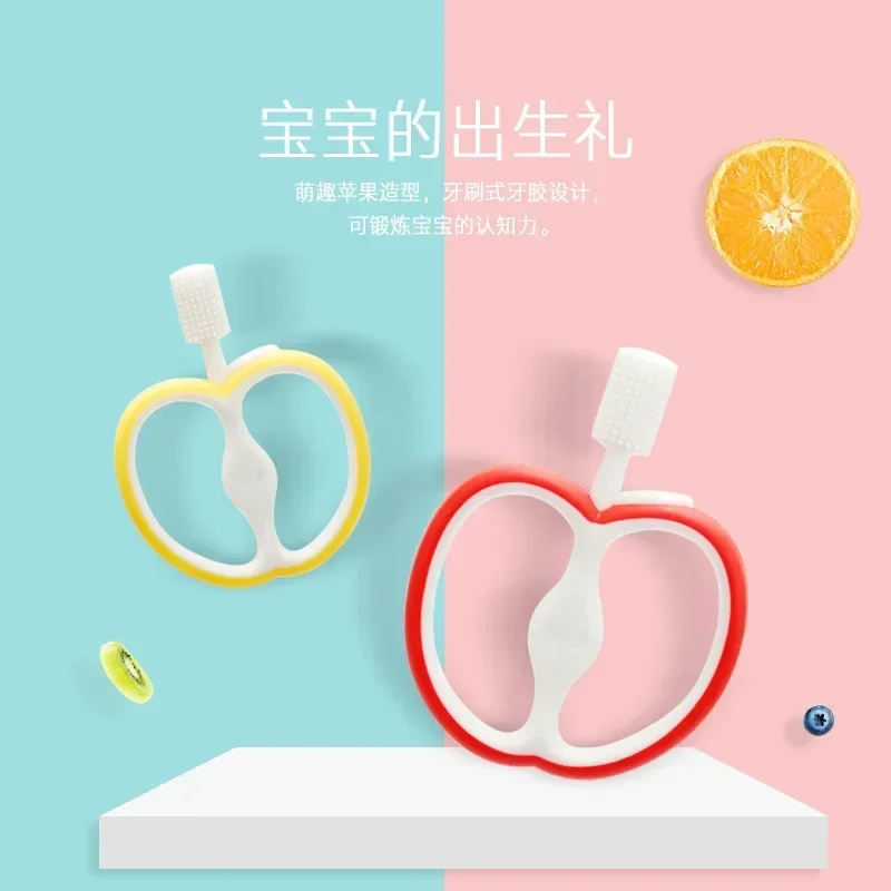 

Baby Teether Kids Teething SiliconeDental Care Gums Anti-eating Hand Molar Stick BPA Free Baby Accessories Newborn Products