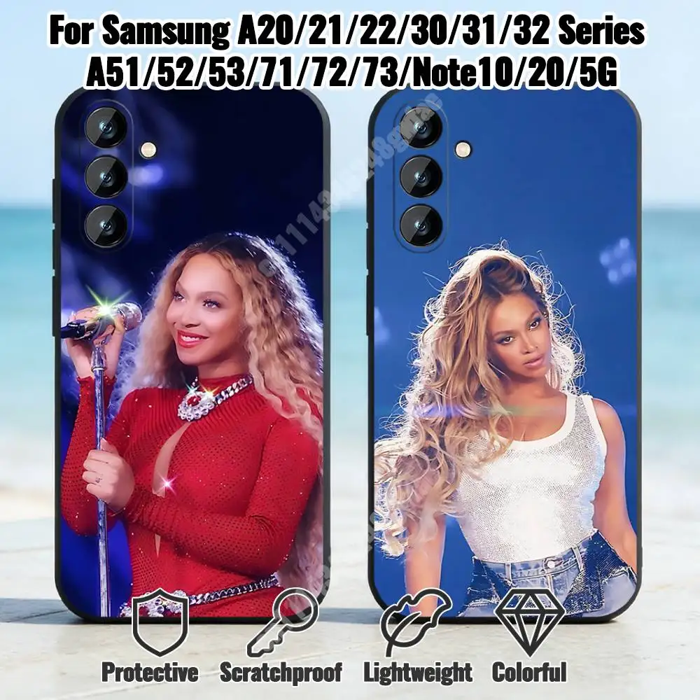 B-Beyonce Cowboy Carter Singer Phone Case for Samsung Galaxy A10 11 12 20 21 22 S E A30 31 32 A40 41 42 TPU Cover