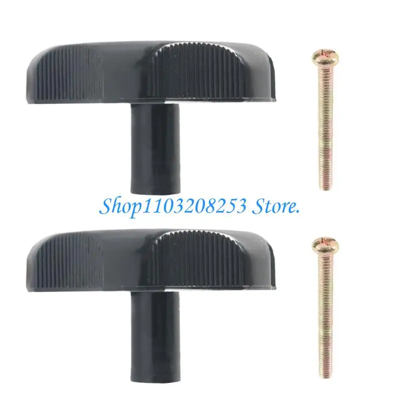 

R6FA Window Vent Knob with 1Inch Shaft 2-1/4In Diameter Latches Knob Bolt Included