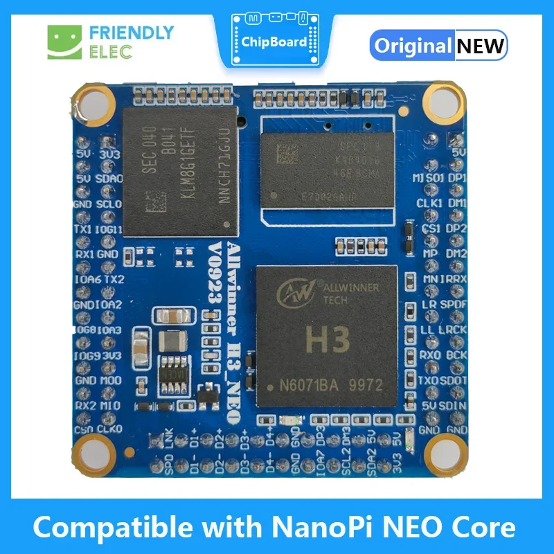 

Compatible with FriendlyELEC NanoPi NEO Core, Allwinner H3 NEO Core Board Ubuntu System