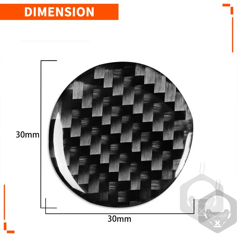For Mercedes-Benz CLA C117 2014-2018 GLA X156 2015-2019 Central Multimedia Knob Button Cover Trim Carbon Fiber Car Accessories - Image 3