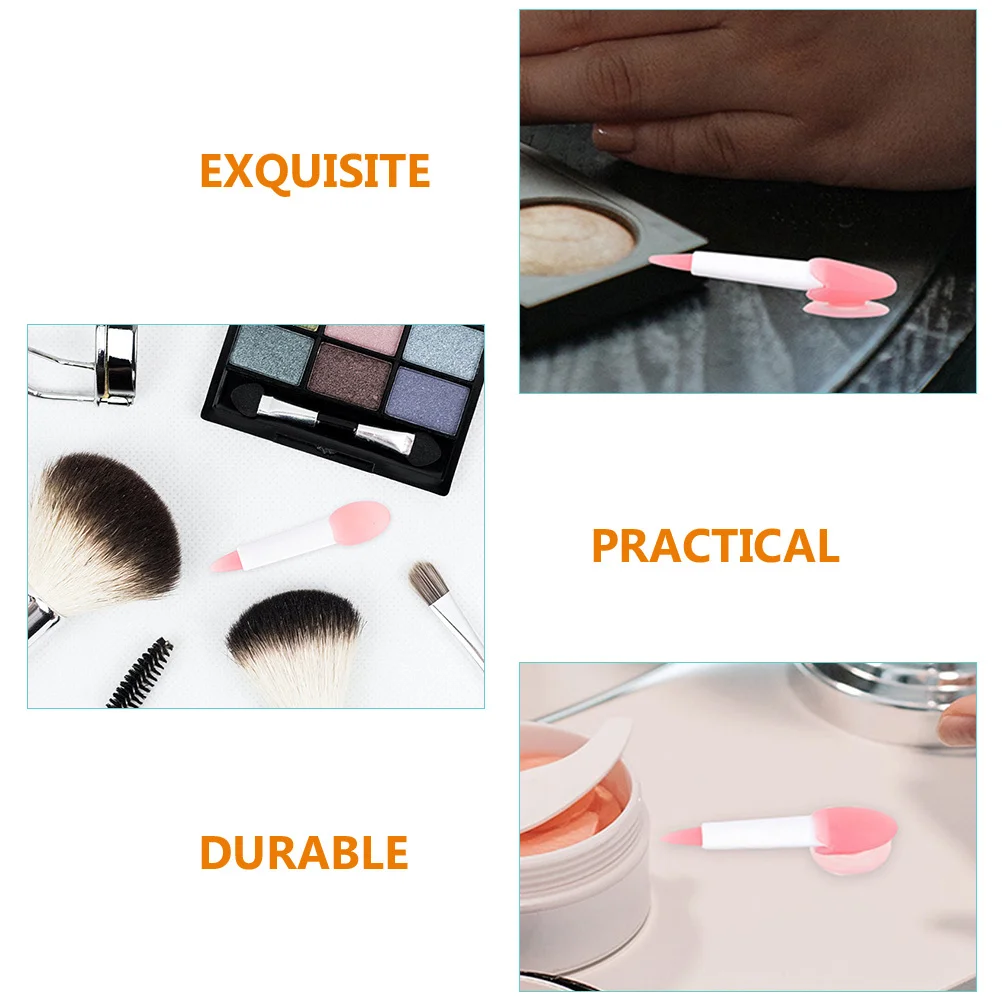 

8Pcs Lip Brush Covers Silicone Anti-Loss Makeup Tool Storage Organizer Protective Sleeve Makeup Brush Covers Lip Mask Holders