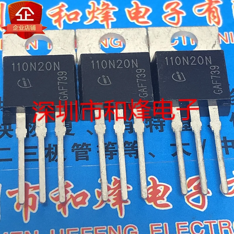 

Free shipping 110N20N IPP110N20N3G TO-220 200V 88A 20PCS