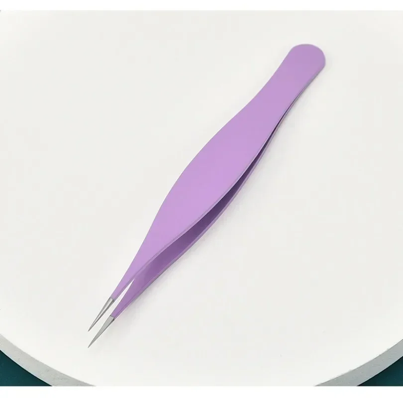 المطعمة رمش بكرة الشعر البثرة كليب الجمال أداة كاذبة ملاقط رمش أدوات رمش جديد حاد جدا حب الشباب كليب حب الشباب إبرة