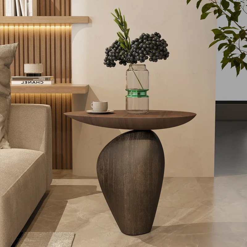 Antique Living Room Furniture Vintage Sofa Coffee Table Advanced Sense Tea Table Nordic Home Decoration Classic Side Table