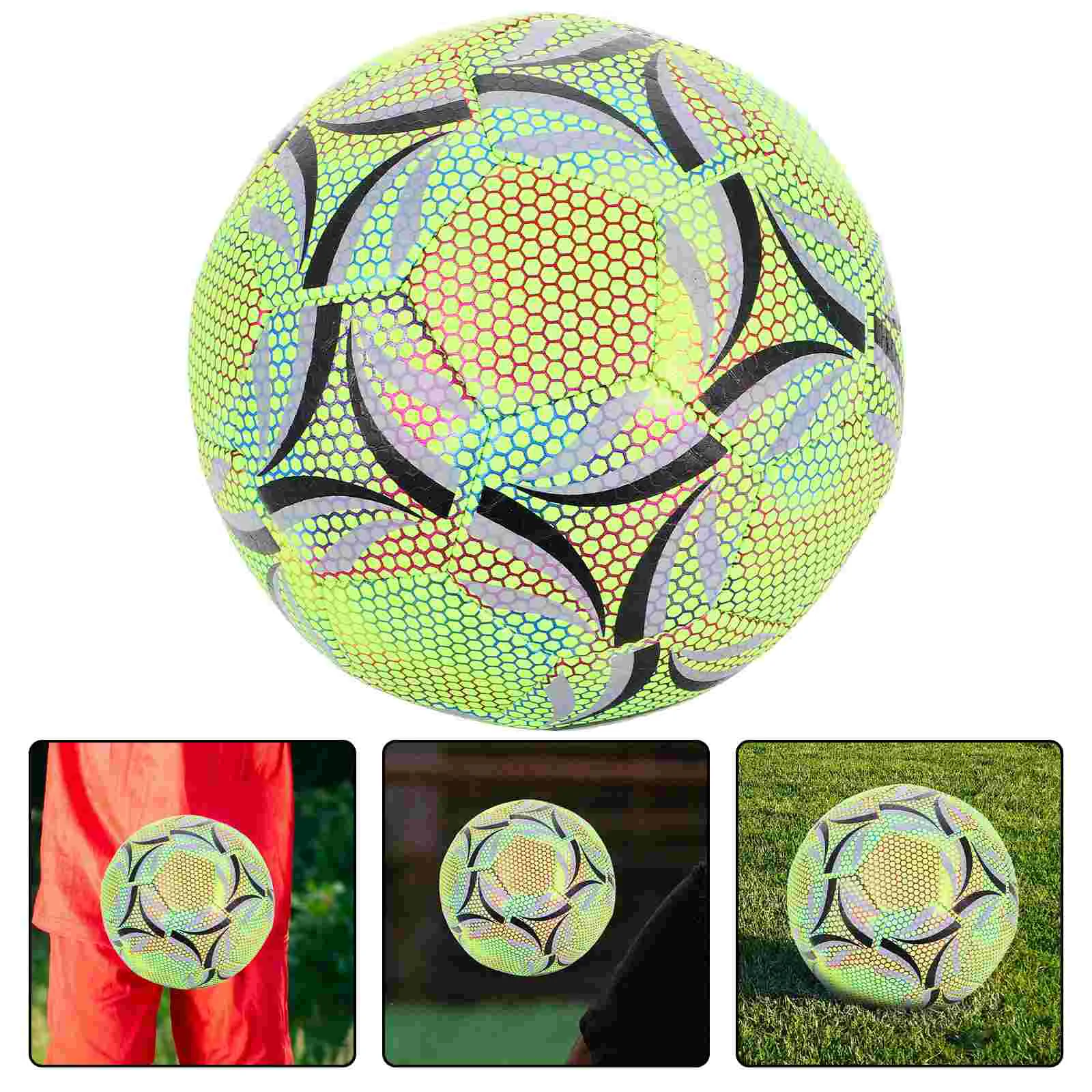 

Professional Soccer Ball Glow in the Dark Soccer Ball Soccer Ball for Day and Night Use Professional Soccer Ball Glow in the