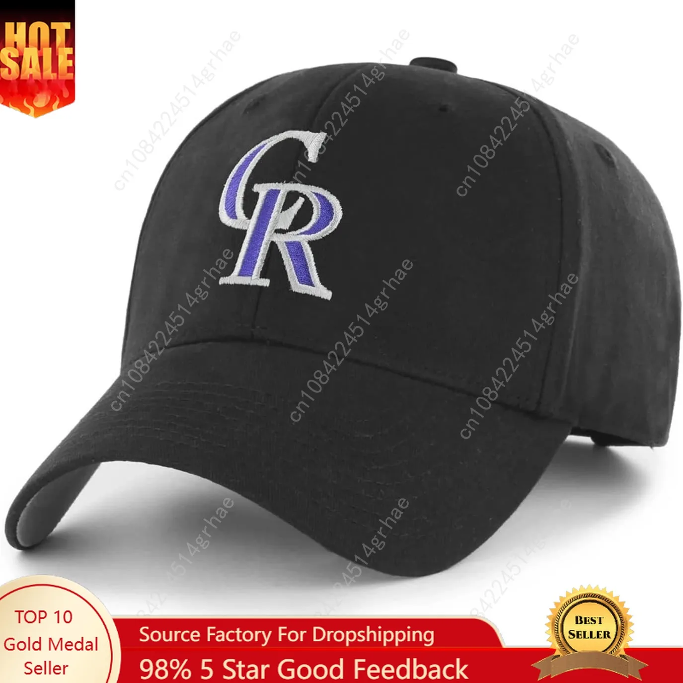 

Colorado Baseball Team Hat Adjustable Classic MVP Rockies Cap Multicolor