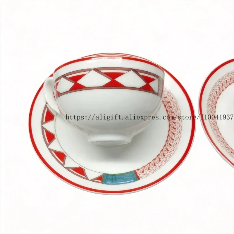 Bone China Family High-End Bone China Coffee Cup Set Afternoon Tea Cup Friend's Wedding And Housemoving Gift - view 5
