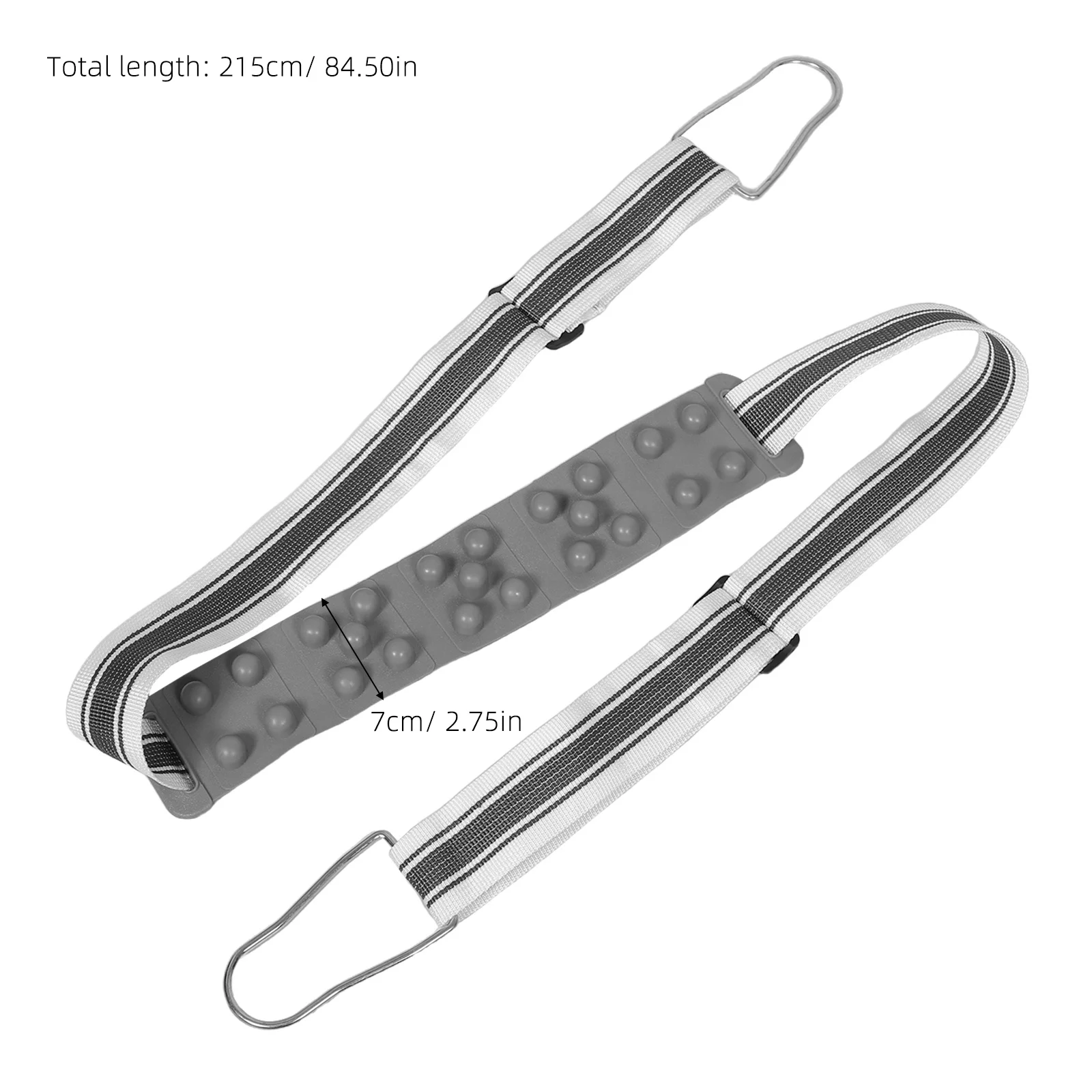 เครื่องนวดสั่นสะเทือนแบบคาดเอว สายรัดนวดไฟฟ้าสำหรับลดสัดส่วน หัวเข็มขัดเหล็ก แน่นกระชับ อุปกรณ์ฝึกกล้ามเนื้อ