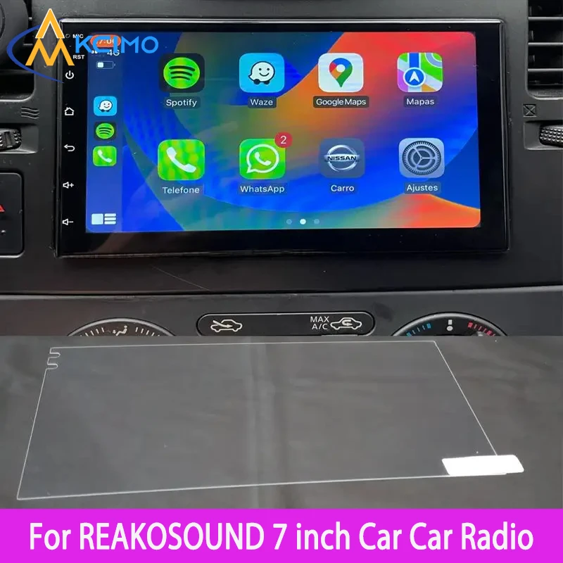 Закаленное стекло 174*99 мм для REAKOSOUND, 7-дюймовый автомобильный радиоприемник, мультимедийный видеоплеер, защита экрана GPS-навигации