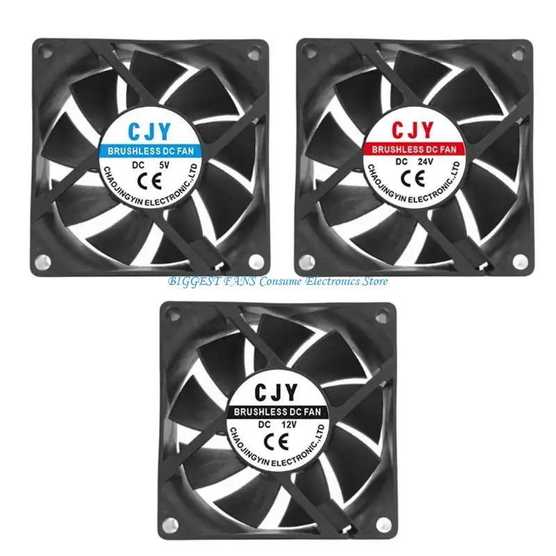

Quiet 70mm PC Case Cooling Fan Quiet 5V/12V/24V Computer Cooling Cooling Fan