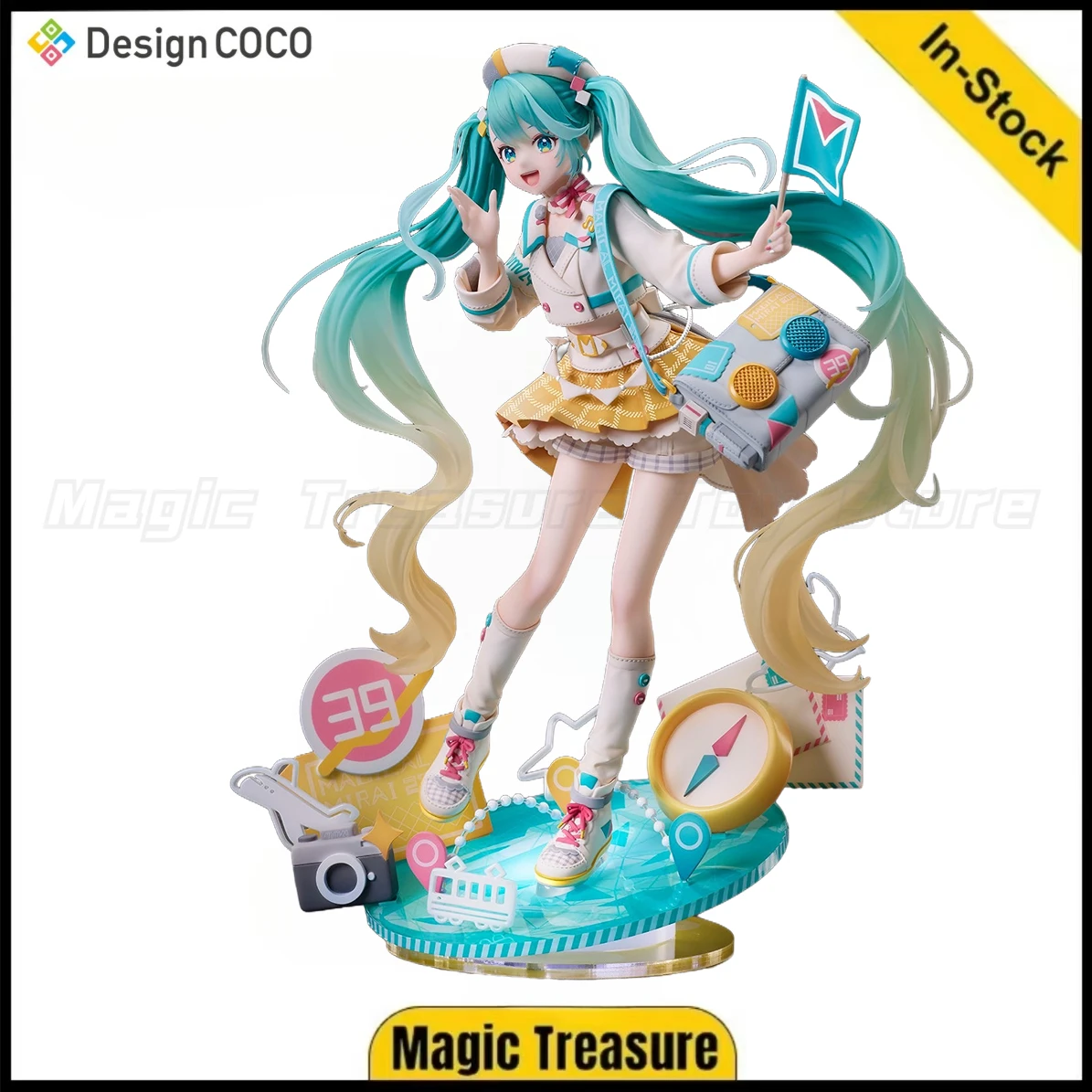 

【В наличии】Оригинальный дизайн COCO Piapro Hatsune Miku Magic Future 2024, масштабные фигурки 1/7, анимационные подарки