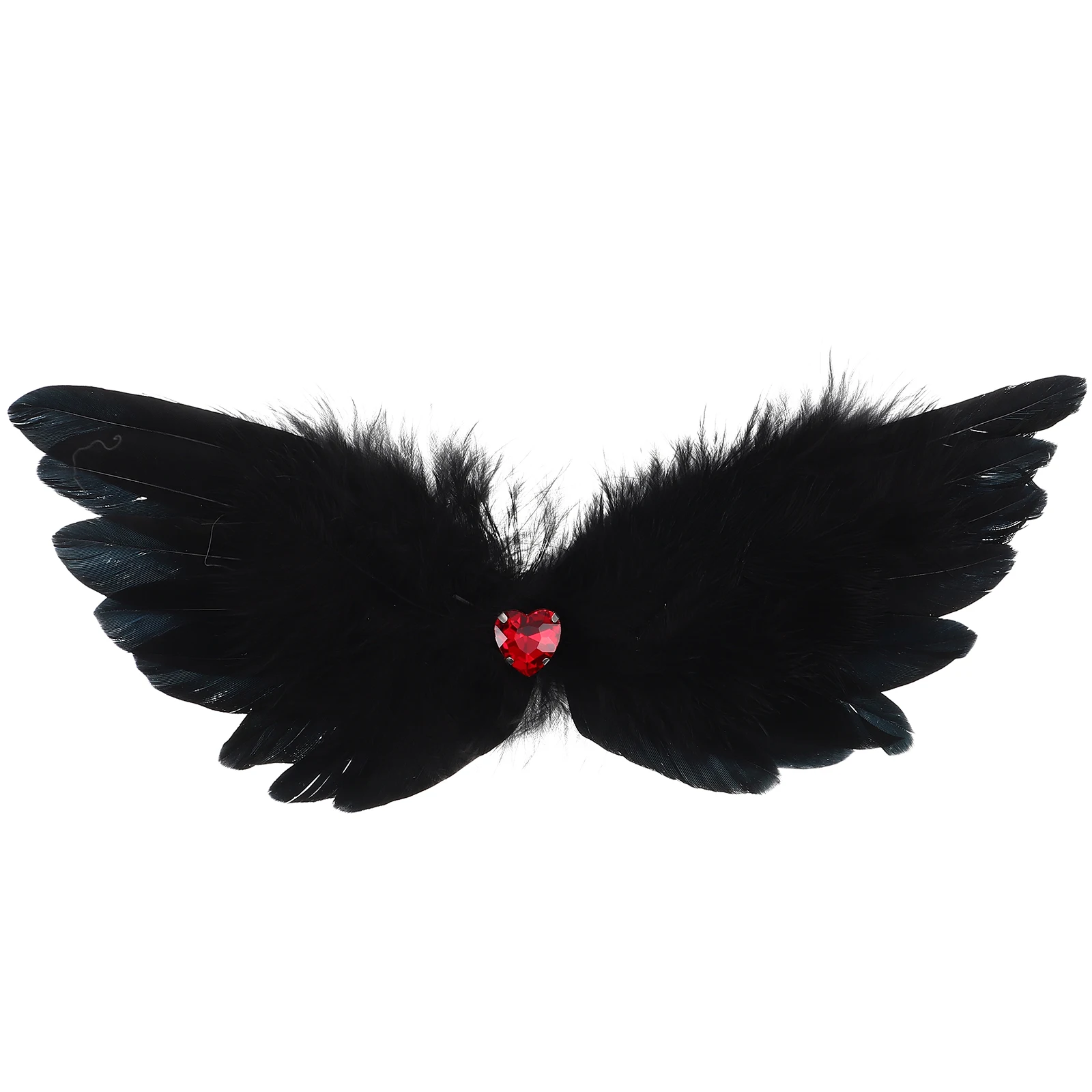

Wings Hair Accessories Demon Wing Hair Clip Copper Plumage Special Events Party Stage Weddings Gras