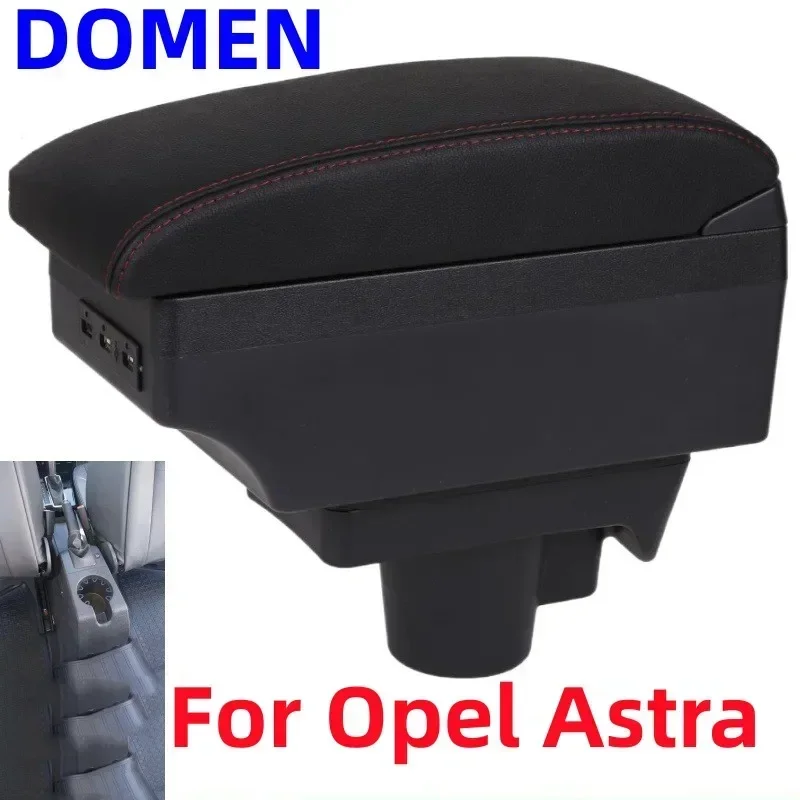 

Armrest Box For Opel Astra H Rotatable Car Central Storage Ashtray Cup holder Large Space Decoration Accessories Retractable 3