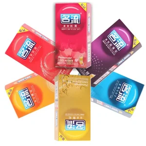 Persönlichkeit 60 PCs Ultra dünne Kondome Partikel Spike Spike intime geschmierte Sexualprodukt -Verhütung für Männer für Männer 10 Hauptverkaufskondombier - №2