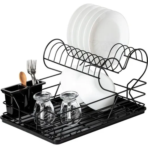 Lalezar LZR-561 Black Hearted Efe Dish Rack