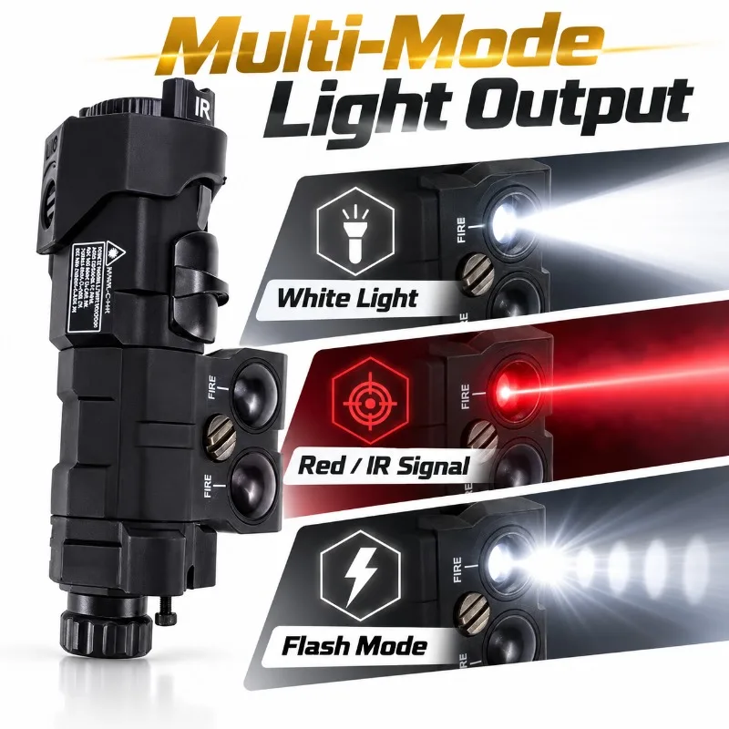 MAWL‑C1 Nylon Metal Multi‑Purpose Indicator Module Compatible with 20‑22mm Standard Rail Mount Base