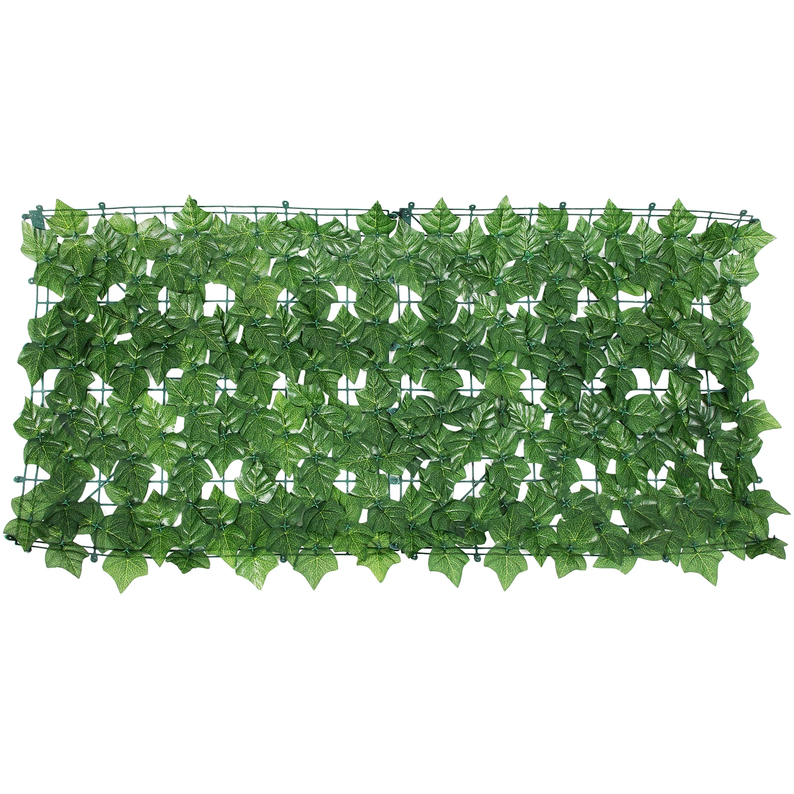 

Artificial Leaves Wall Garden Netting Fence Panels Outdoor Green Leaf Balcony Decoration Plant