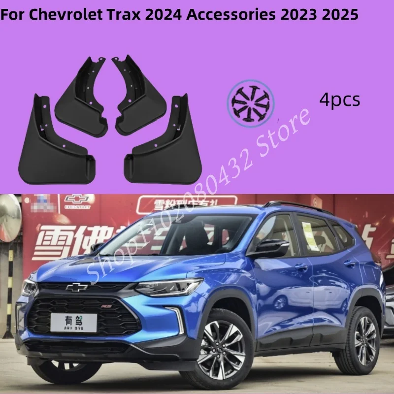

Car Mud Flaps For Chevrolet Trax 2024 Accessories 2023 2025 Seeker Auto Mudguards Splash Guard Front Rear Fender Car Accessories