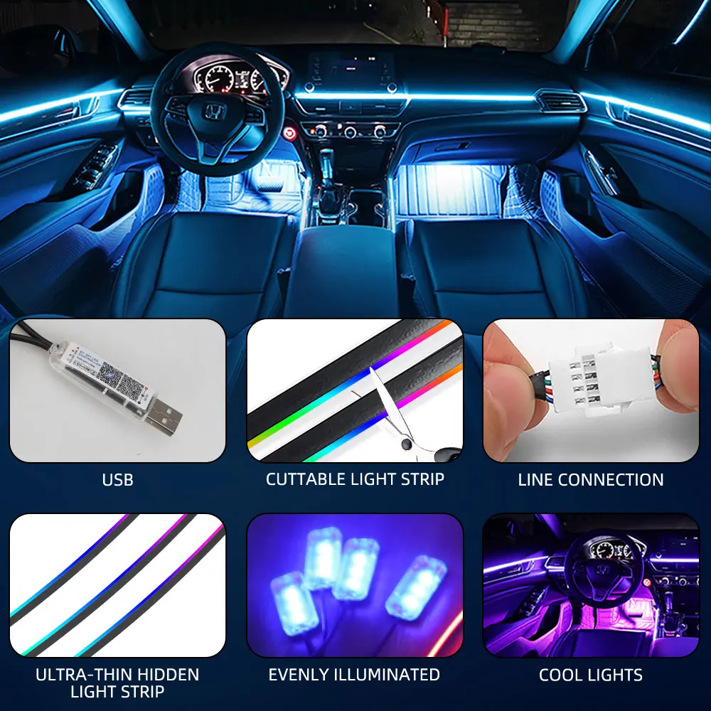 Thumbnail 3 - #6 Cheap Interior Ambient Car Lights Worth Buying